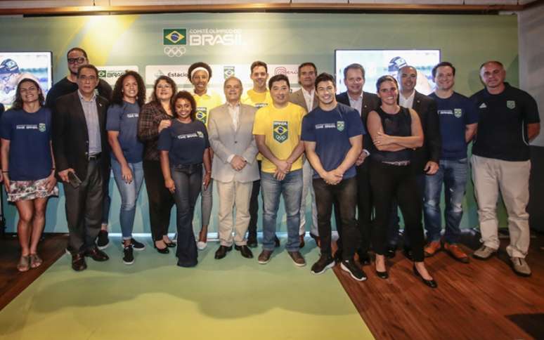 Evento em São Paulo marcou os 100 dias para os Jogos Pan-Americanos de Lima (Foto: Divulgação/COB)