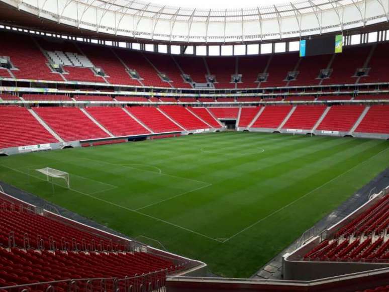Estádio Mané Garrincha será palco de Botafogo x Palmeiras (Foto: Divulgação)