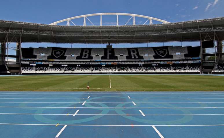 Estádio Nilton Santos, palco do primeiro jogo da final do Carioca (Foto: Vitor Silva / SS Press / BFR)