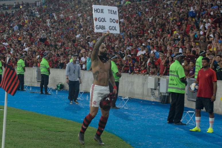 Gabigol esquece vantagem e promete pressão contra o Vasco pelo título (Foto: Alexandre Vidal / Flamengo)