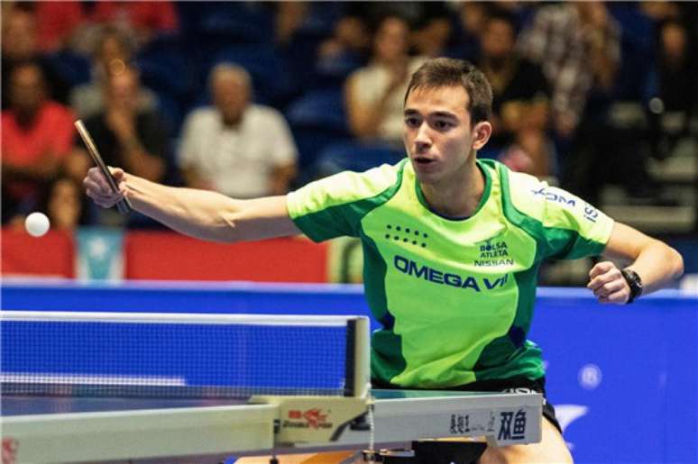 Hugo Calderano é a esperança brasileira no Mundial de Budapeste (Foto:  ITTF)