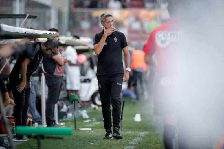 O VAR gerou insatisfação em todos no Galo. Da comissão técnica, jogadores e dirigentes- Bruno Cantini / Atlético