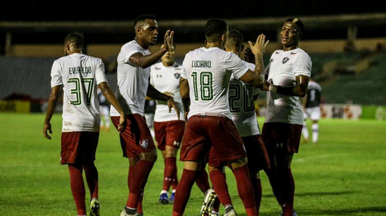 Última goleada foi contra o River-PI, na Copa do Brasil (Foto: LUCAS MERÇON / FLUMINENSE F.C.)