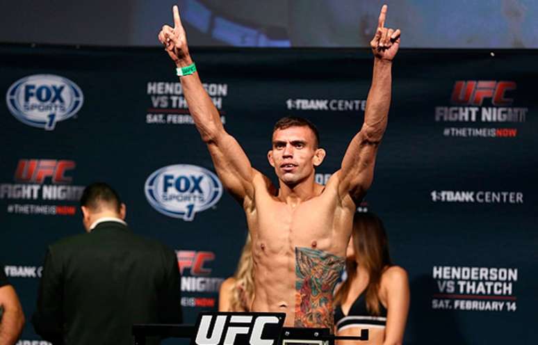 Rodrigo lutou em dois eventos no UFC em 2014 e 2015 (Foto: Divulgação)