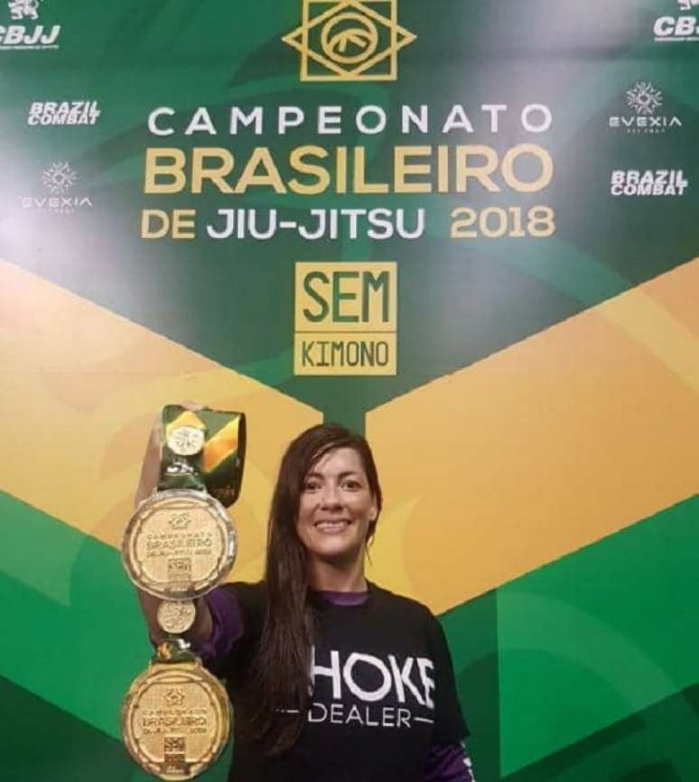 Bárbara Pires tem diversas conquistas em sua trajetória vitoriosa no Jiu-Jitsu (Foto: Arquivo Pessoal)