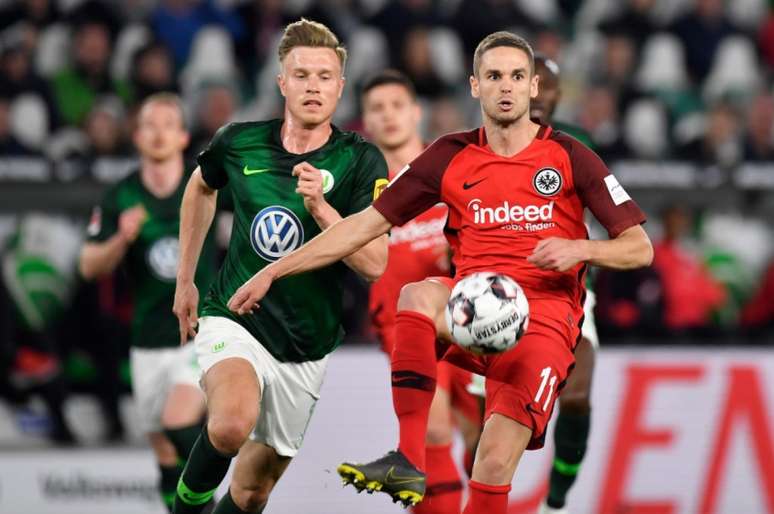 Mesmo com o empate, Frankfurt se manteve na quarta colocação da Bundesliga (John MACDOUGALL/AFP)