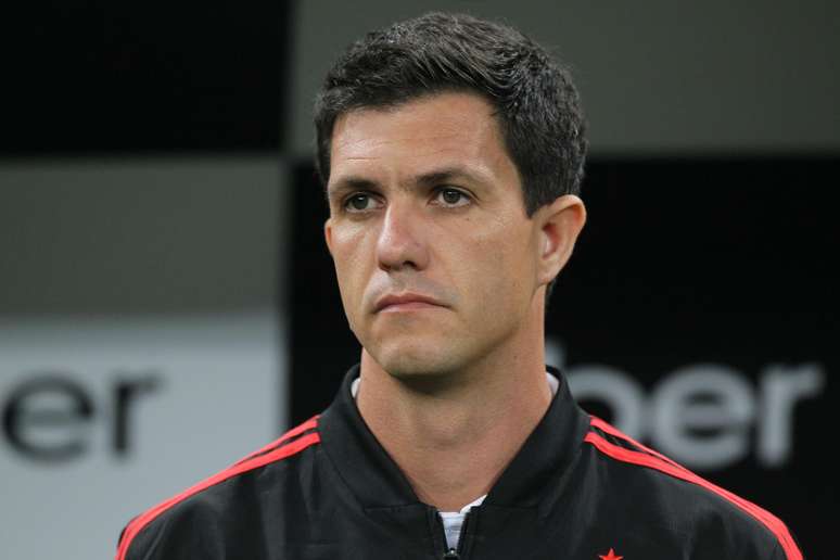 Barbieri foi técnico do Flamengo em 2018