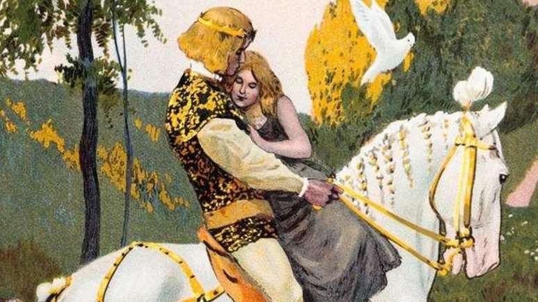 O belo pr&iacute;ncipe que vem ao resgate &eacute; uma figura recorrente nos contos de fadas