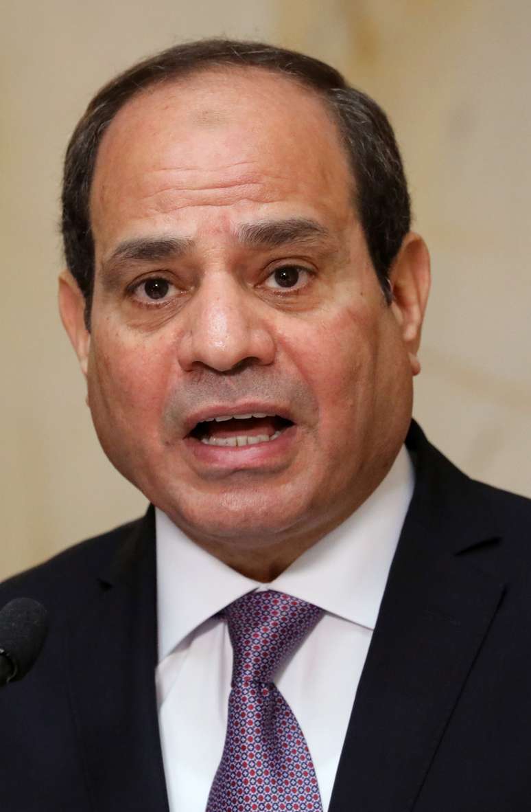 Presidente do Egito, Abdel Fattah al-Sisi
11/04/2019
REUTERS/Thierry Gouegnon