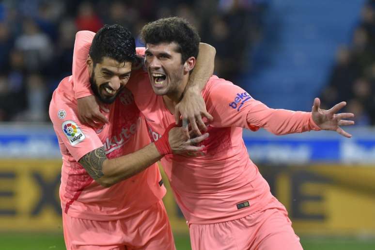 Barcelona derrota o Alavés e pode ser campeão espanhol nesta rodada (Foto: ANDER GILLENEA / AFP)