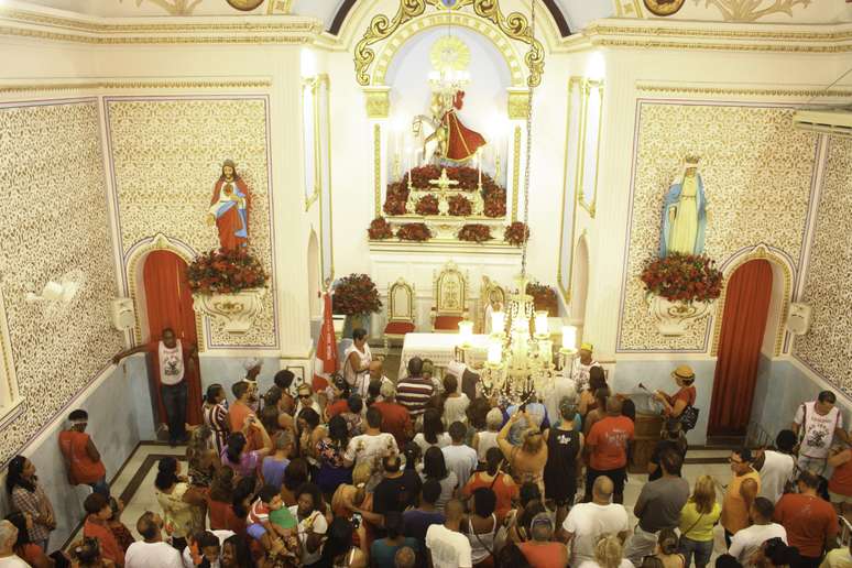 Em 23 de abril de 2019, Igreja de São Jorge, na cidade de Niterói, celebra o dia de São Jorge.