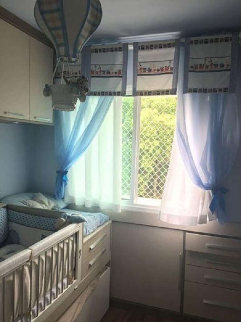 2- A tela de proteção para janela no quarto do bebê foi colocada antes do nascimento. Fonte: Redes Prevenir