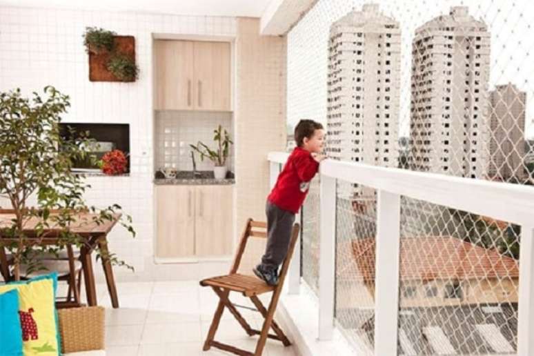 5- A tela de prote&ccedil;&atilde;o para apartamento evita acidentes com crian&ccedil;as. Fonte: Brasil Prote&ccedil;&otilde;es