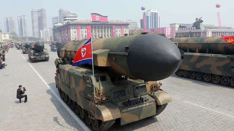 A Coreia do Norte considera sua capacidade nuclear como uma questão militar chave