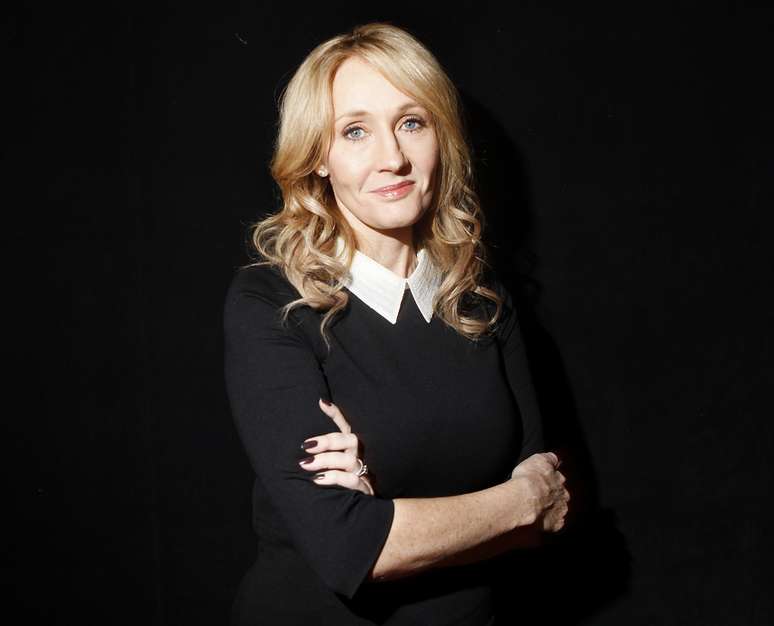 Retrato da autora J.K. Rowling