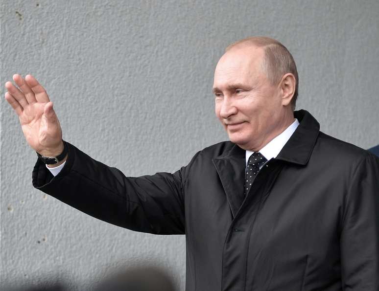 Presidente russo, Vladimir Putin, em Vladivostok
25/04/2019
Sputnik/Alexei Nikolsky/Kremlin via REUTERS
