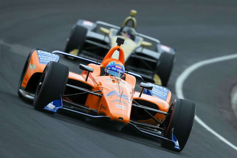 Chuva atrapalha o 1º teste de Alonso para a Indy 500