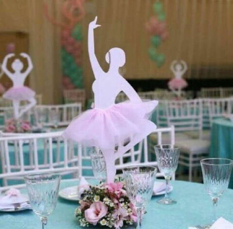 12. Nem só de rosa se faz uma linda festa de bailarina – Foto: Air Freshener