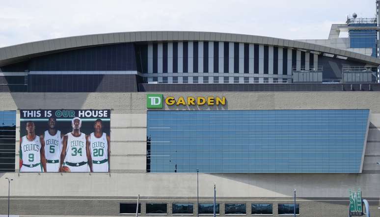 Boston, USA - June 9, 2012: The TD Garden, also known as the Boston Garden is a multi purpose facility and home to the NHL Boston Bruins, and NBA Boston Celtics.