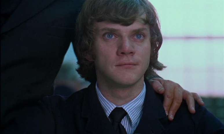 Malcolm McDowell em &#039;Laranja Mecânica&#039;, clássico de Stanley Kubrick