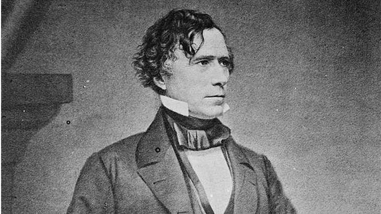 Presidente Franklin Pierce ficou devastado pela morte de seu filho