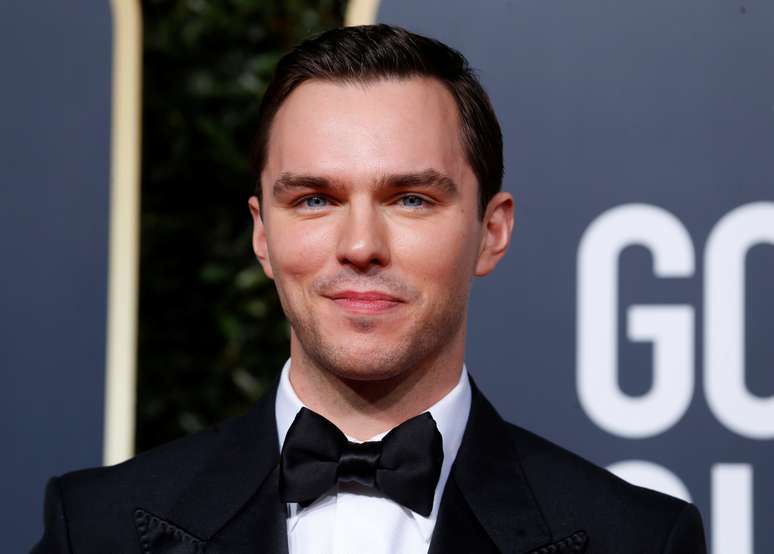 Ator Nicolas Hoult durante cerim&ocirc;nia do Globo de Ouro
06/01/2019 REUTERS/Mike Blake