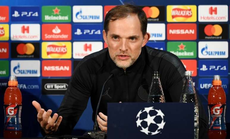 Tuchel criticou Neymar em coletiva (Foto: AFP)