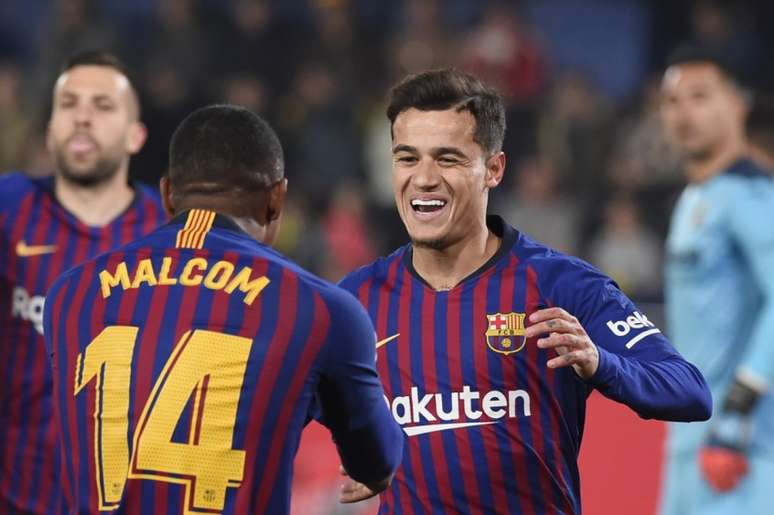 Coutinho é o provável titular contra o Tottenham (Foto: AFP)