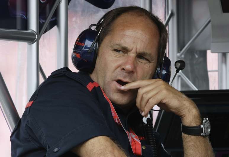 Ex-piloto Gerhard Berger durante Grande Pr&ecirc;mio da Alemanha em Hockenheim em 2008
18/07/2018 REUTERS/Alex Grimm 