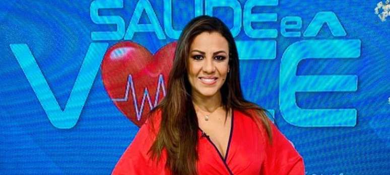 A apresentadora usa a visibilidade na TV para conscientizar o telespectador a respeito da prevenção de doenças