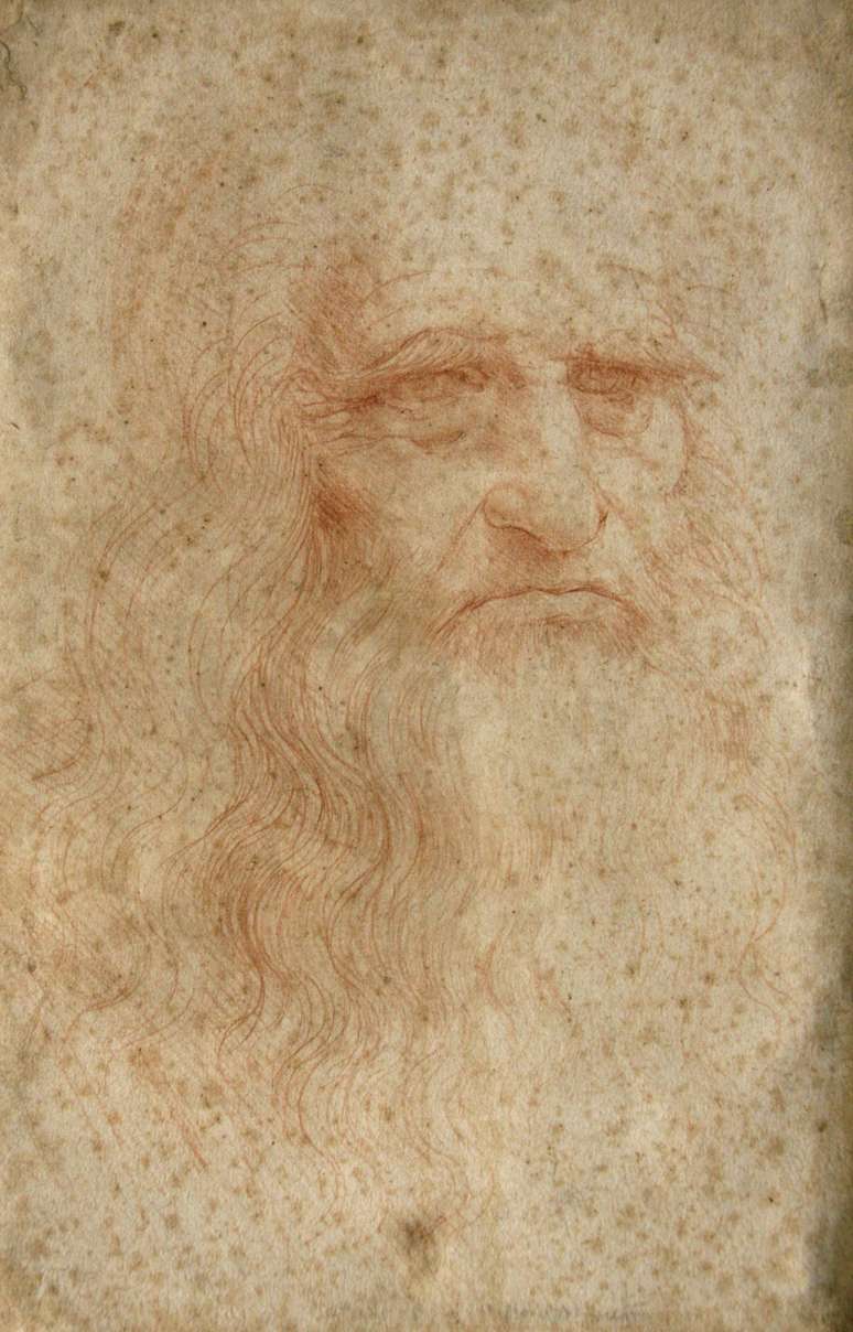 Autorretrato de Leonardo da Vinci comprado durante pesquisa do Instituto Central de Restaura&ccedil;&atilde;o da Heran&ccedil;a de Arquivo e Bibliotec&aacute;ria, em Roma