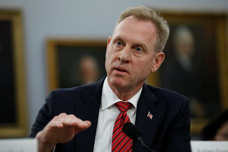 Secretário em exercício de Defesa dos EUA, Patrick Shanahan, em Washington
01/05/2019 REUTERS/Yuri Gripas 