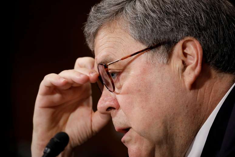 Secretário de Justiça e procurador-geral dos Estados Unidos, William Barr, em Washington
01/05/2019
REUTERS/Aaron P. Bernstein