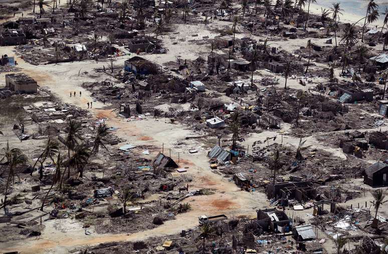 Devastação provocada pelo ciclone Kenneth em Moçambique
01/05/2019 REUTERS/Mike Hutchings