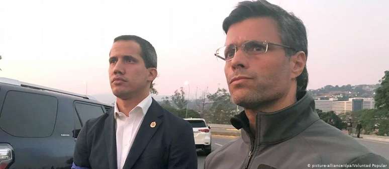 Depois de ser solto, Leopoldo López apoiou Guaidó na tentativa de levante militar contra Maduro