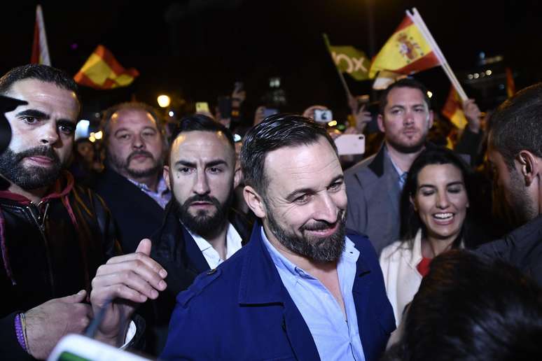Santiago Abascal é líder do partido de extrema direita espanhol Vox