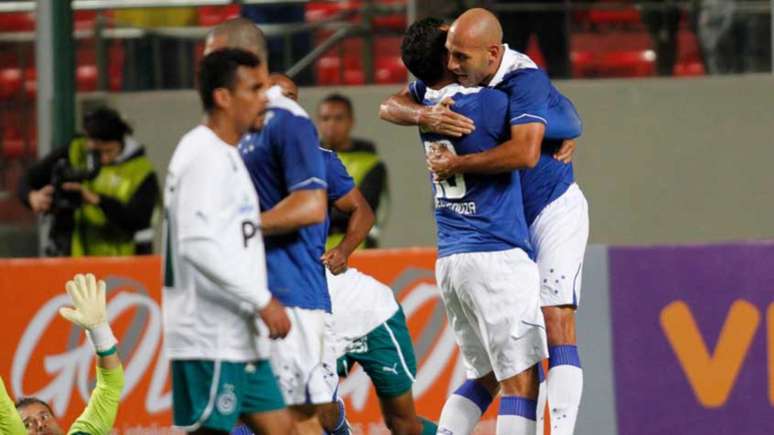 O Goiás traz boa lembranças ao Cruzeiro. No título de 2014, o jogo da consagração celeste foi diante do Esmeraldino- (Foto: Gil Leonardi/Lancepress!)