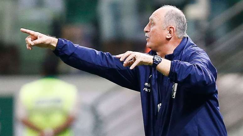 'Vou mudar de dois a três jogadores', diz Scolari (Marcelo Machado de Melo/Fotoarena