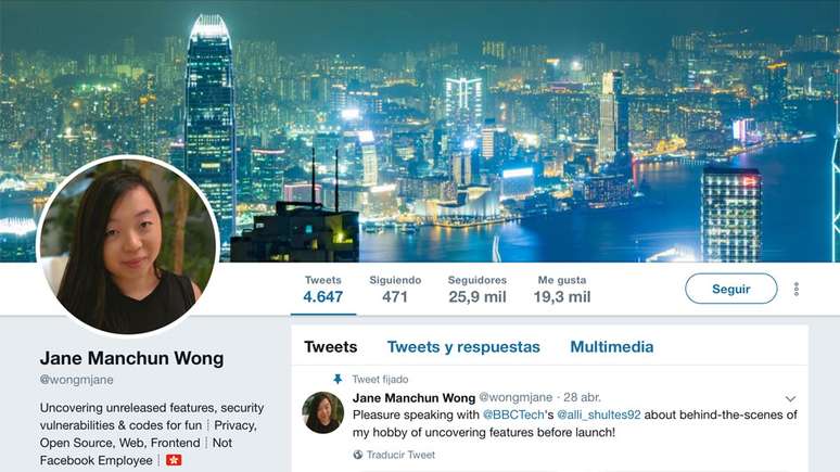 Conta de Wong no Twitter é monitorada por jornalistas em busca de novidades e pelas empresas que querem proteger seus produtos