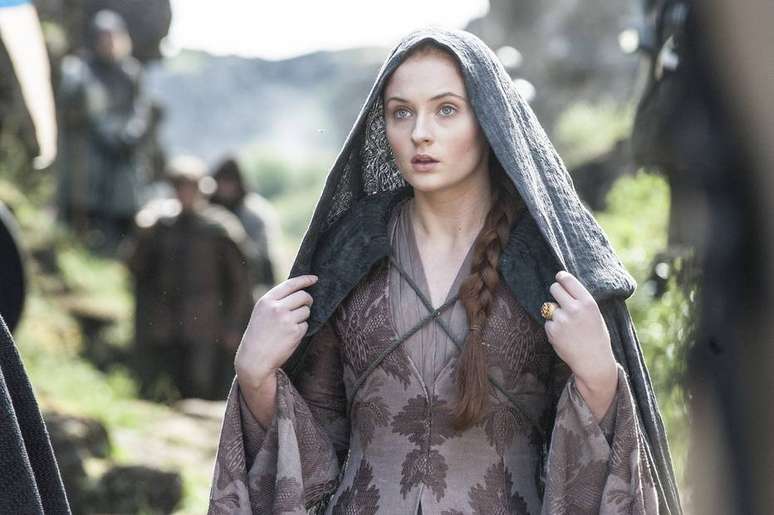 Sophie Turner dá vida à personagem Sansa Stark desde a temporada inicial de 'Game of Thrones'.