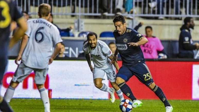 Brasileiro em campo pelo Philadelphia Union (Foto: Divulgação)