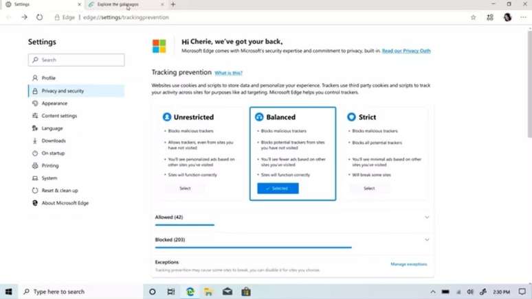 Novo navegador terá três níveis de proteção contra rastreamento publicitário na web, e você poderá definir qual prefere (fonte: The Verge)