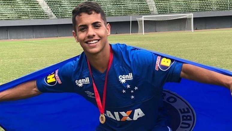 Vitinho é um dos destaques das categorias de base do Cruzeiro