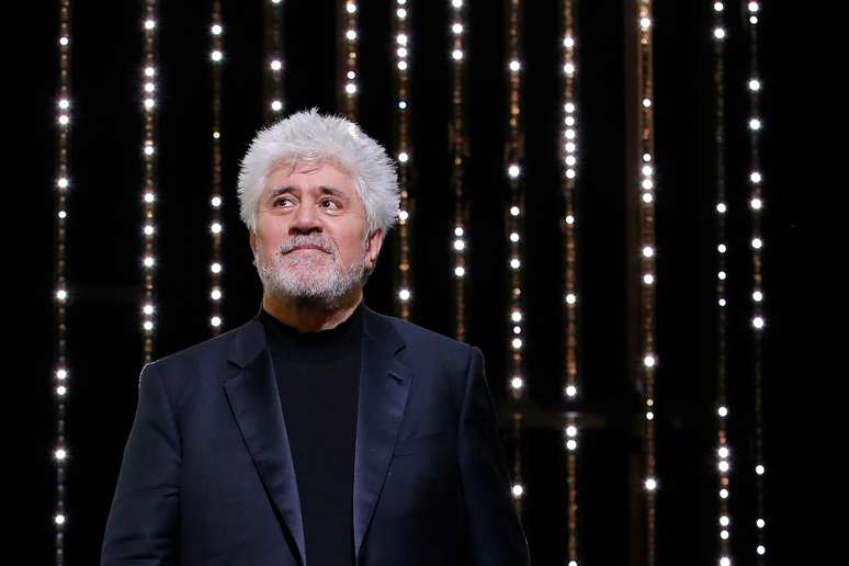 Diretor Pedro Almodóvar no Festival de Cannes, em 2017