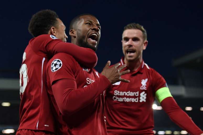 Liverpool é o primeiro finalista da Champions 18/19 (Foto: PAUL ELLIS / AFP)