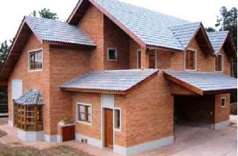 12- A casa com tijolo ecológico pode ter dimensões variadas. Fonte: Mussatto Máquinas