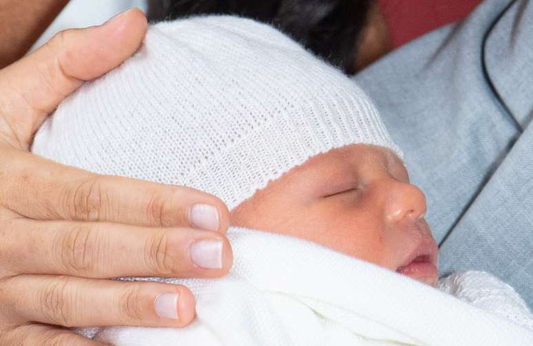 Filho do pr&iacute;ncipe Harry e de sua esposa, Meghan, no Castelo de Windsor
08/05/2019 Dominic Lipinski/Pool via REUTERS