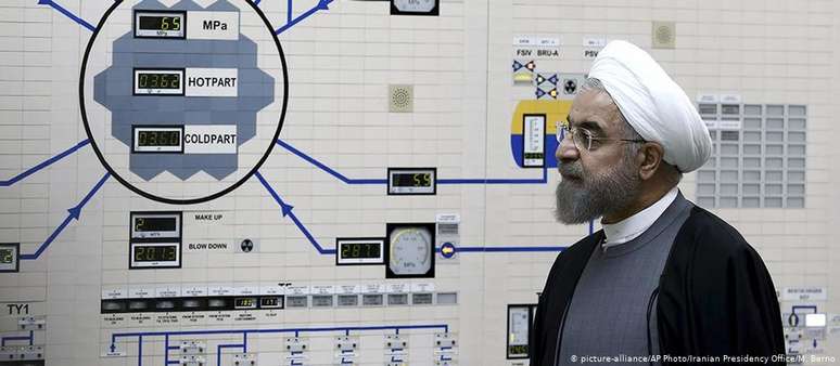 Rohani disse que o Irã quer negociar novos termos e que a intenção é salvar o acordo