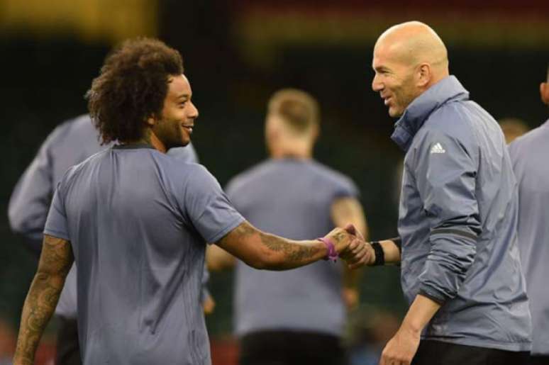 Zidane confia muito em Marcelo (Foto: Filippo Monteforte / AFP)