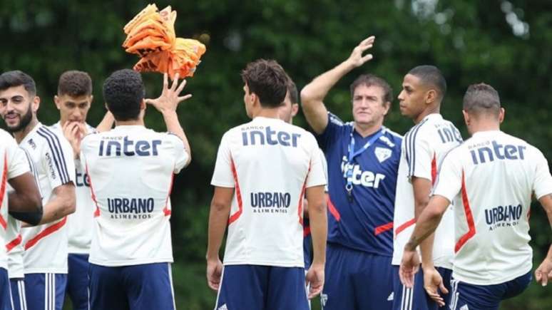 São Paulo treinou na tarde desta quarta-feira no CT da Barra Funda (Foto: Érico Leonan/saopaulofc.net)